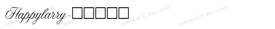 Happylarry字体转换