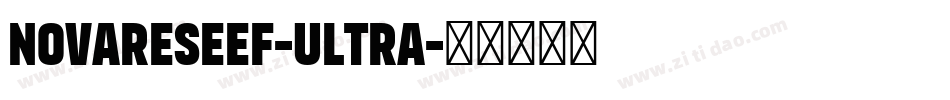 NovareseEF-Ultra字体转换