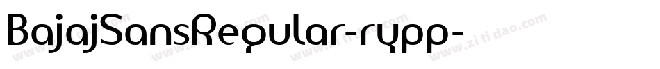 BajajSansRegular-rypp字体转换