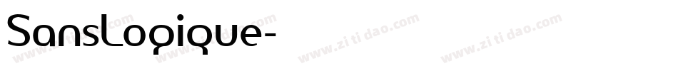 SansLogique字体转换