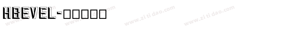 Hbevel字体转换