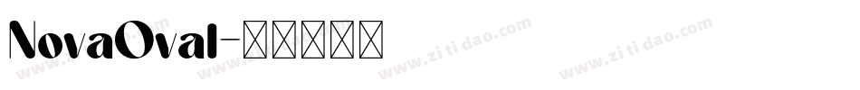 NovaOval字体转换