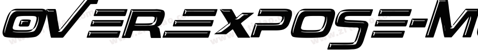 OverExpose-MOvY字体转换
