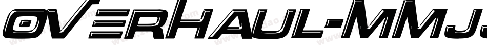 Overhaul-MMJJ字体转换