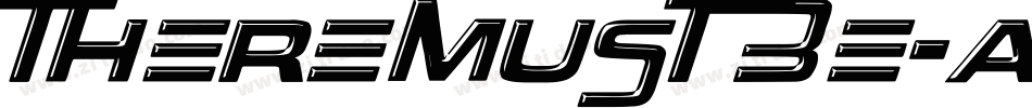 ThereMustBe-ae2K字体转换