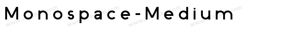 Monospace-Medium转换器字体转换