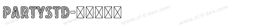 PartyStd字体转换
