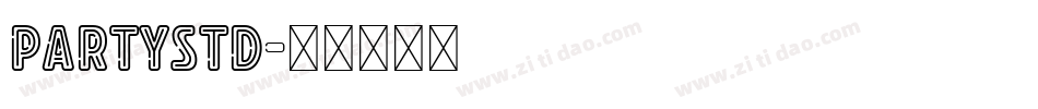 PartyStd字体转换