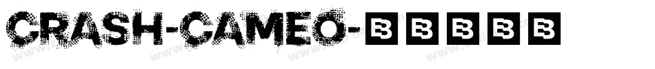 Crash-Cameo字体转换