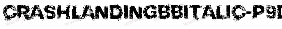 CrashlandingbbItalic-p9dK字体转换