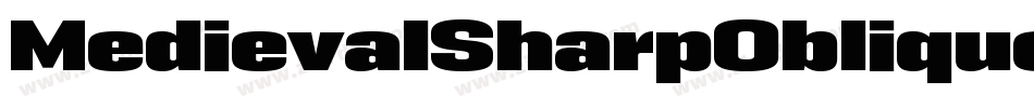 MedievalSharpOblique-A9g7字体转换