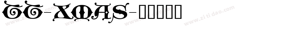TT-XMAS字体转换