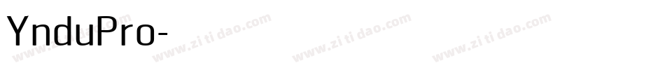 YnduPro字体转换