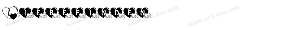 Liebe-finden字体转换
