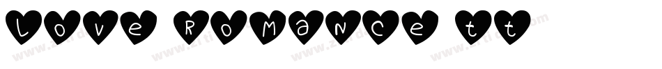 love-romance-tt-2字体转换