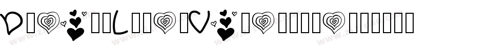 Dream-Love-Valentine字体转换