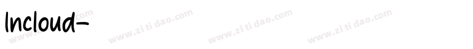 Incloud字体转换