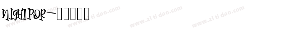 NIGHTPOR字体转换
