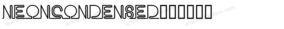 NeonCondensed字体转换