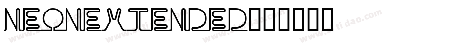 NeonExtended字体转换