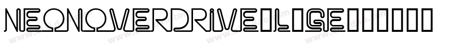 NeonOverdrive-l2ge字体转换