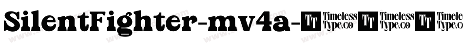 SilentFighter-mv4a字体转换