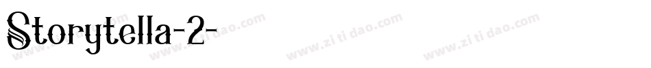 Storytella-2字体转换