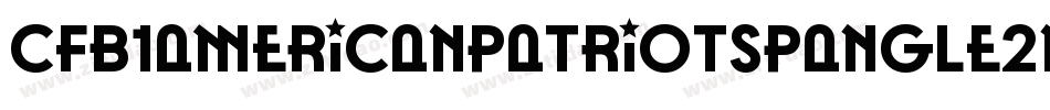 Cfb1AmericanPatriotSpangle2Normal-J8J7字体转换