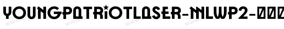YoungPatriotLaser-mLWp2字体转换