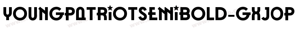 YoungPatriotSemiBold-gxj0p字体转换