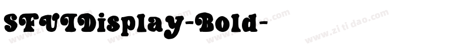 SFUIDisplay-Bold字体转换