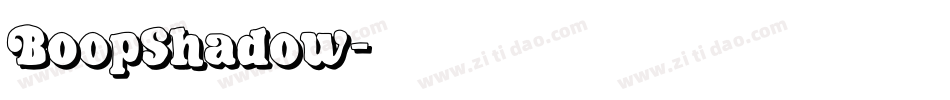 BoopShadow字体转换