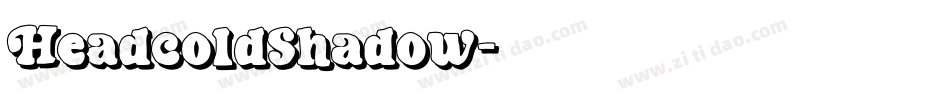 HeadcoldShadow字体转换