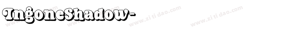 IngoneShadow字体转换