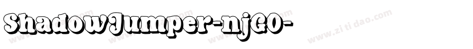 ShadowJumper-njGO字体转换