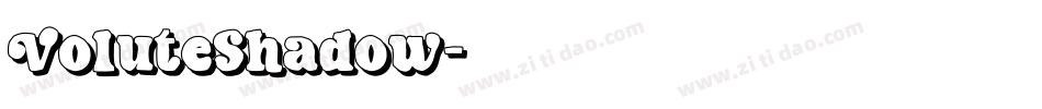 VoluteShadow字体转换