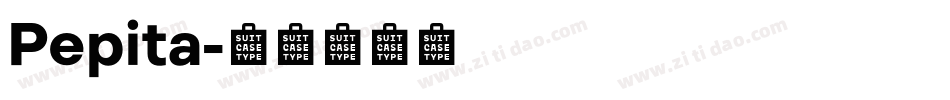 Pepita字体转换