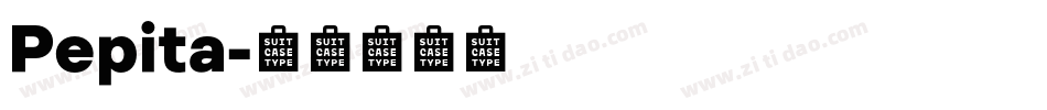 Pepita字体转换