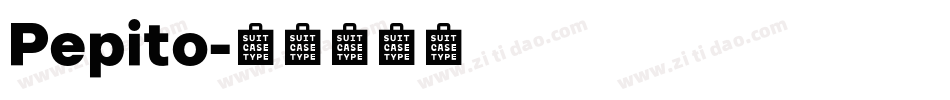 Pepito字体转换