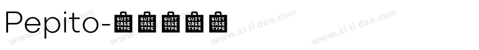 Pepito字体转换