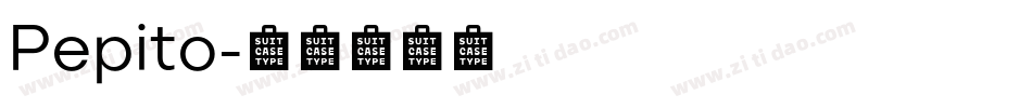 Pepito字体转换