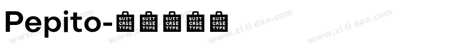 Pepito字体转换