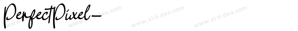PerfectPixel字体转换