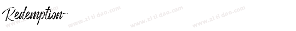 Redemption字体转换