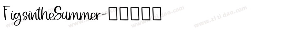 FigsintheSummer字体转换