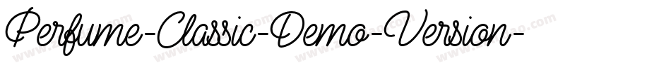 Perfume-Classic-Demo-Version字体转换