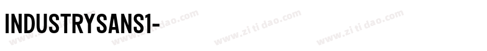 IndustrySans1字体转换 IndustrySans1字体转换