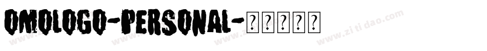 Omologo-Personal字体转换