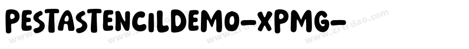 PestaStencilDemo-Xpmg字体转换