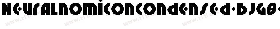 NeuralnomiconCondensed-BJg8字体转换 NeuralnomiconCondensed-BJg8字体转换